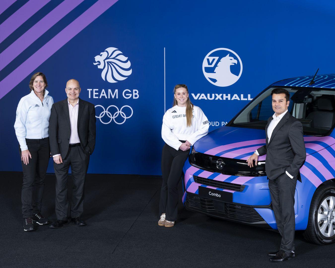 Vauxhall Supports Britain's Olympic Heroes as it Announces Partnership with Team GB