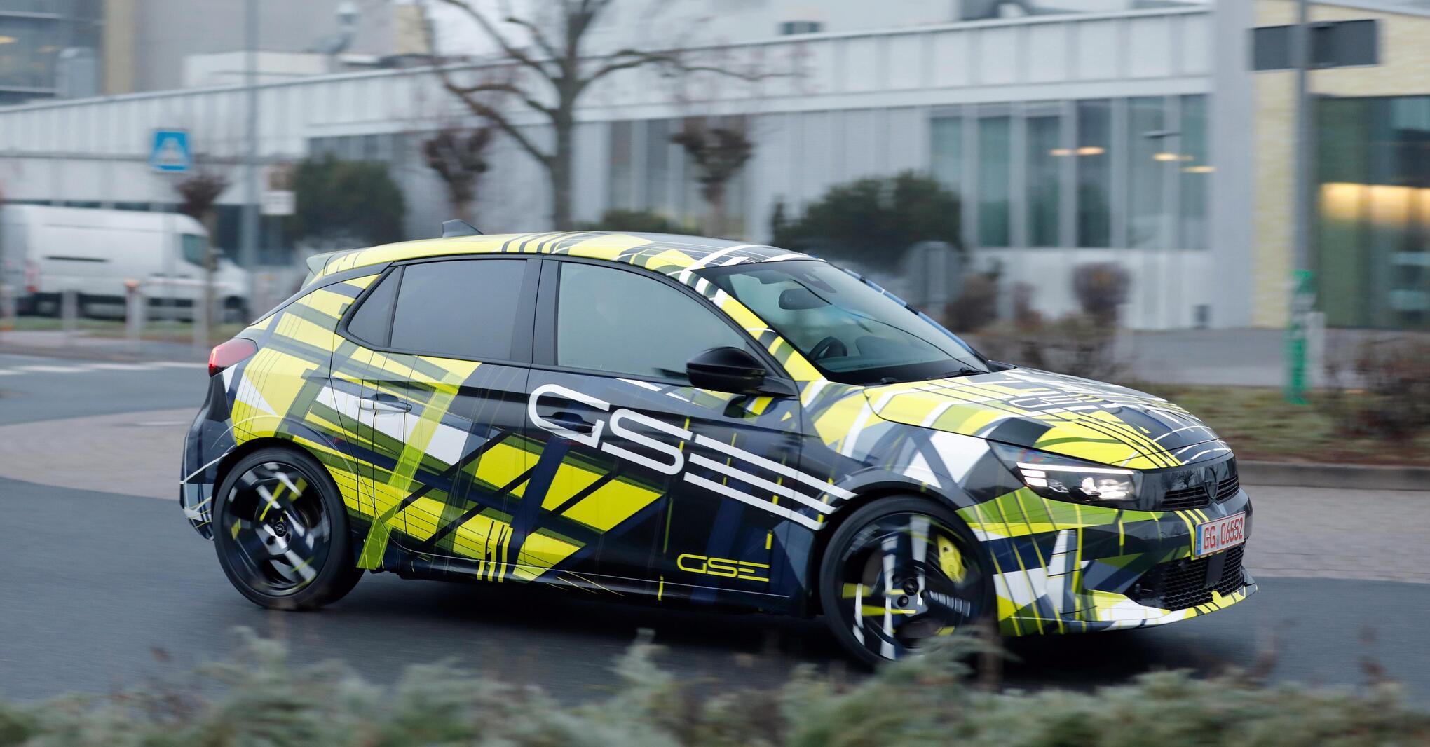 The Electric VXR? Spotted: Vauxhall Corsa GSe Testing with Aggressive New Look