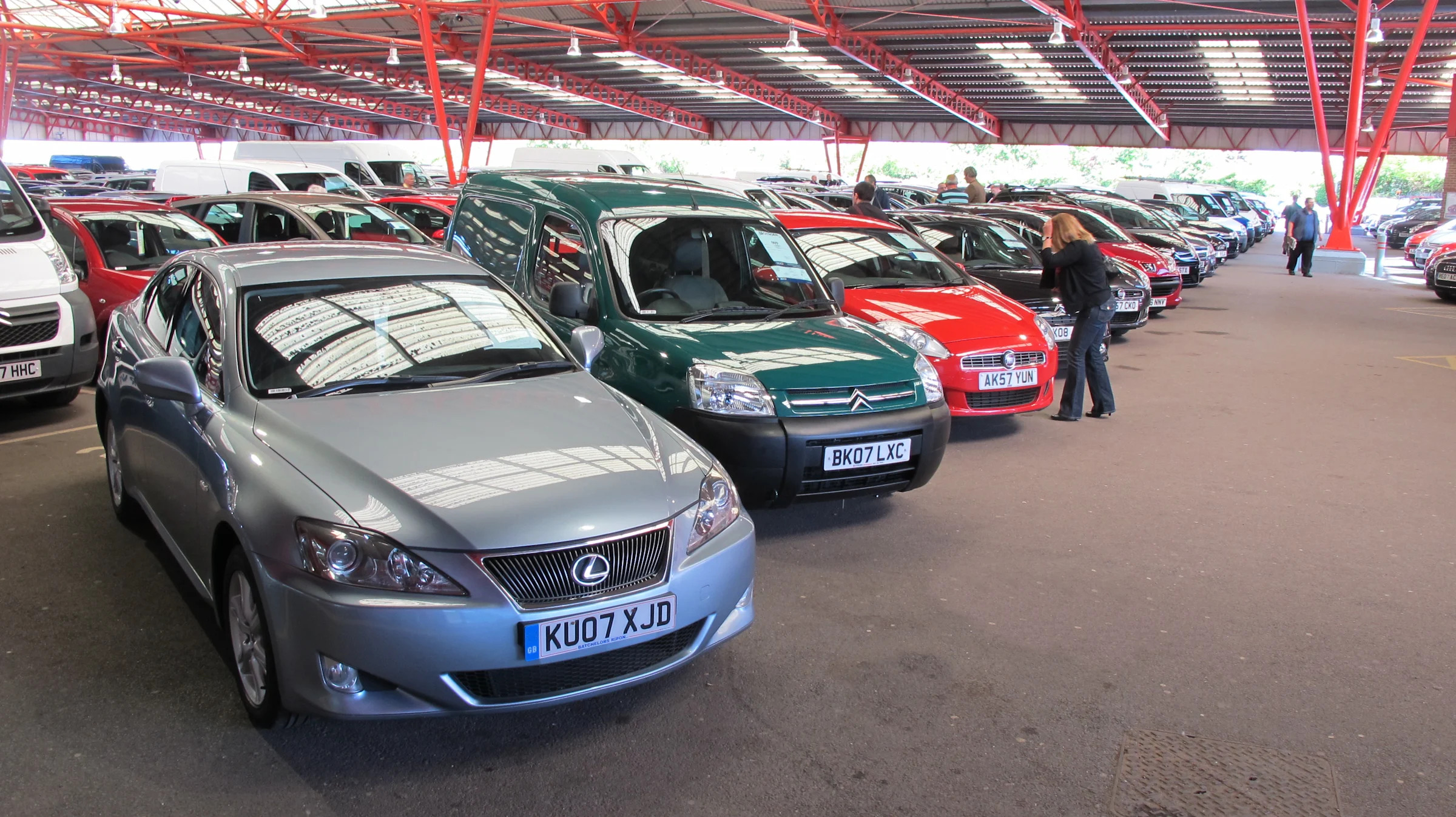 There are several car auction houses located across the UK. (British Car Auctions)