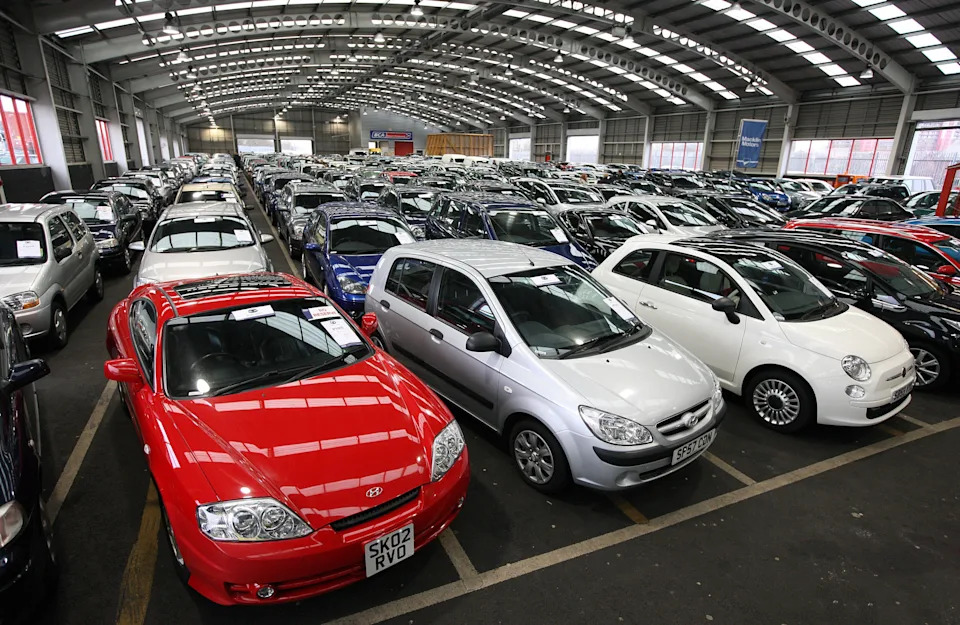A car auction provides hundreds of cars to choose from. (British Car Auctions)