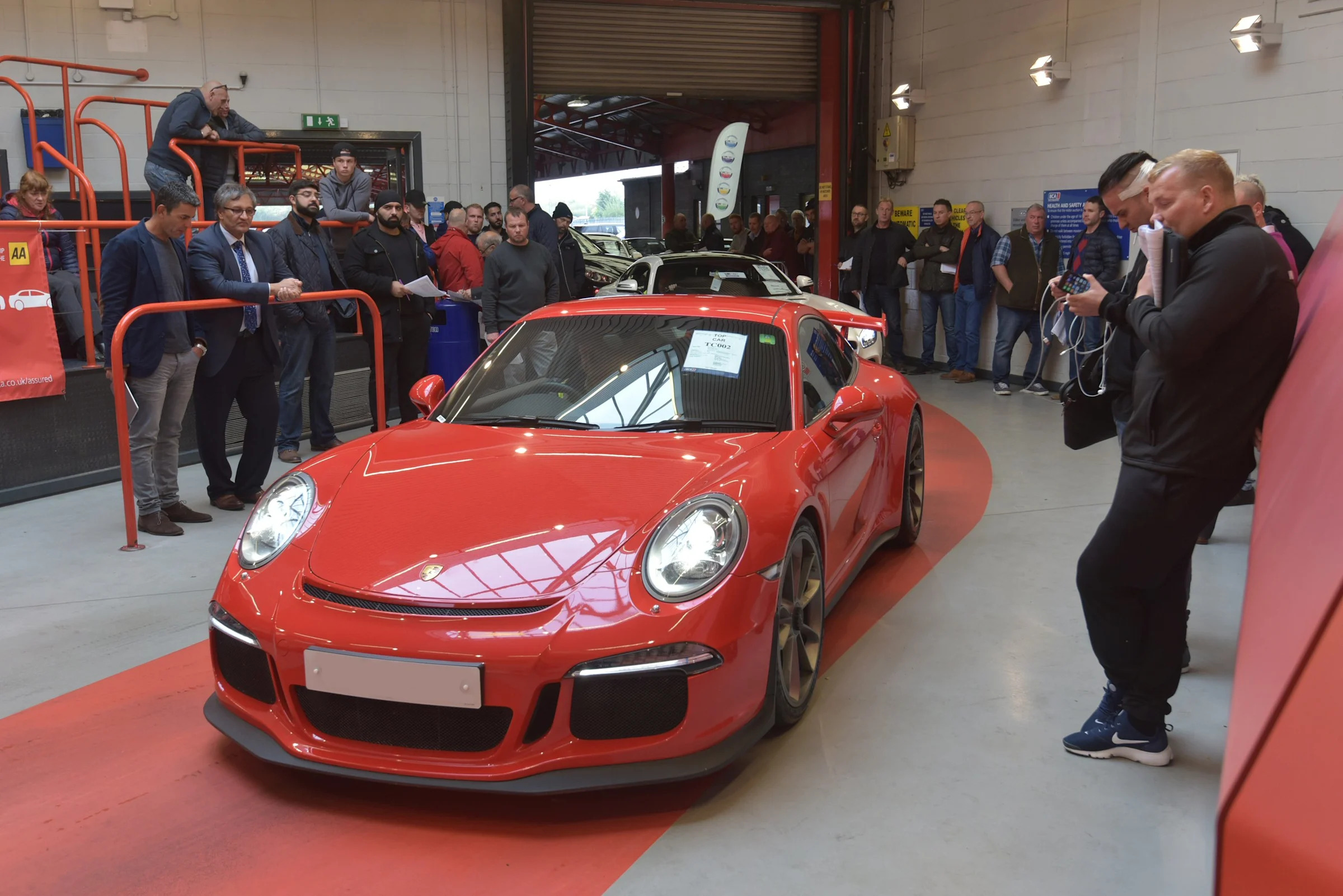 
You won’t be able to test drive a car at an auction. (British Car Auctions)
