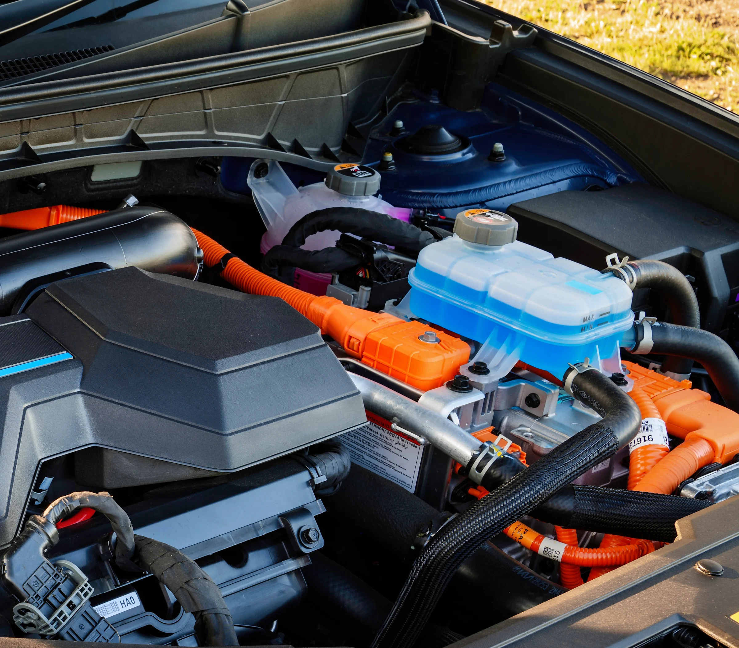Always check your engine coolant level. 